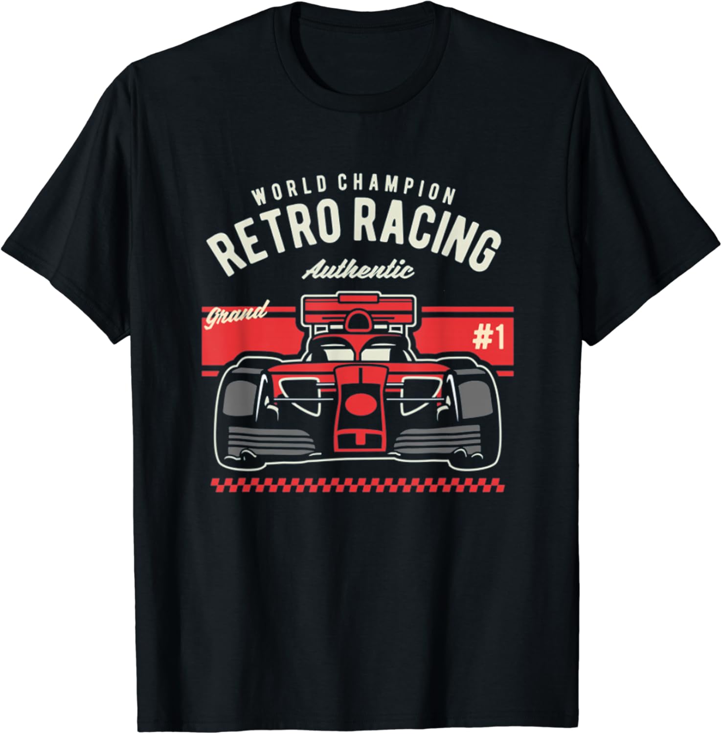 RACING TSHIRT RACE CAR RETRO AUTO VINTAGE MOTOR T-SHIRT T-Shirt