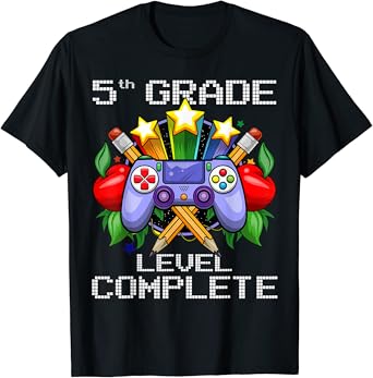 Amazon Com 5th Grade Level Complete Back To School Gift Boys Girls Kids T Shirt Clothing Shoes Jewelry Amazon Com 5th Grade Level Complete Back To School Gift Boys Girls Kids T Shirt Clothing Shoes Jewelry