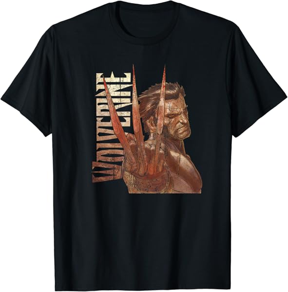 Marvel X-Men Wolverine Three Claws Premium T-Shirt