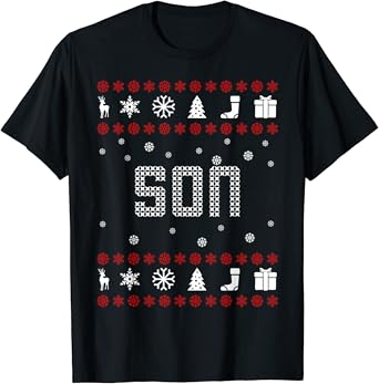 Father son ugly christmas sweaters Clearance