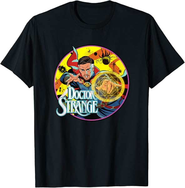 Marvel Doctor Strange Multiverse of Madness Retro Comic T-Shirt