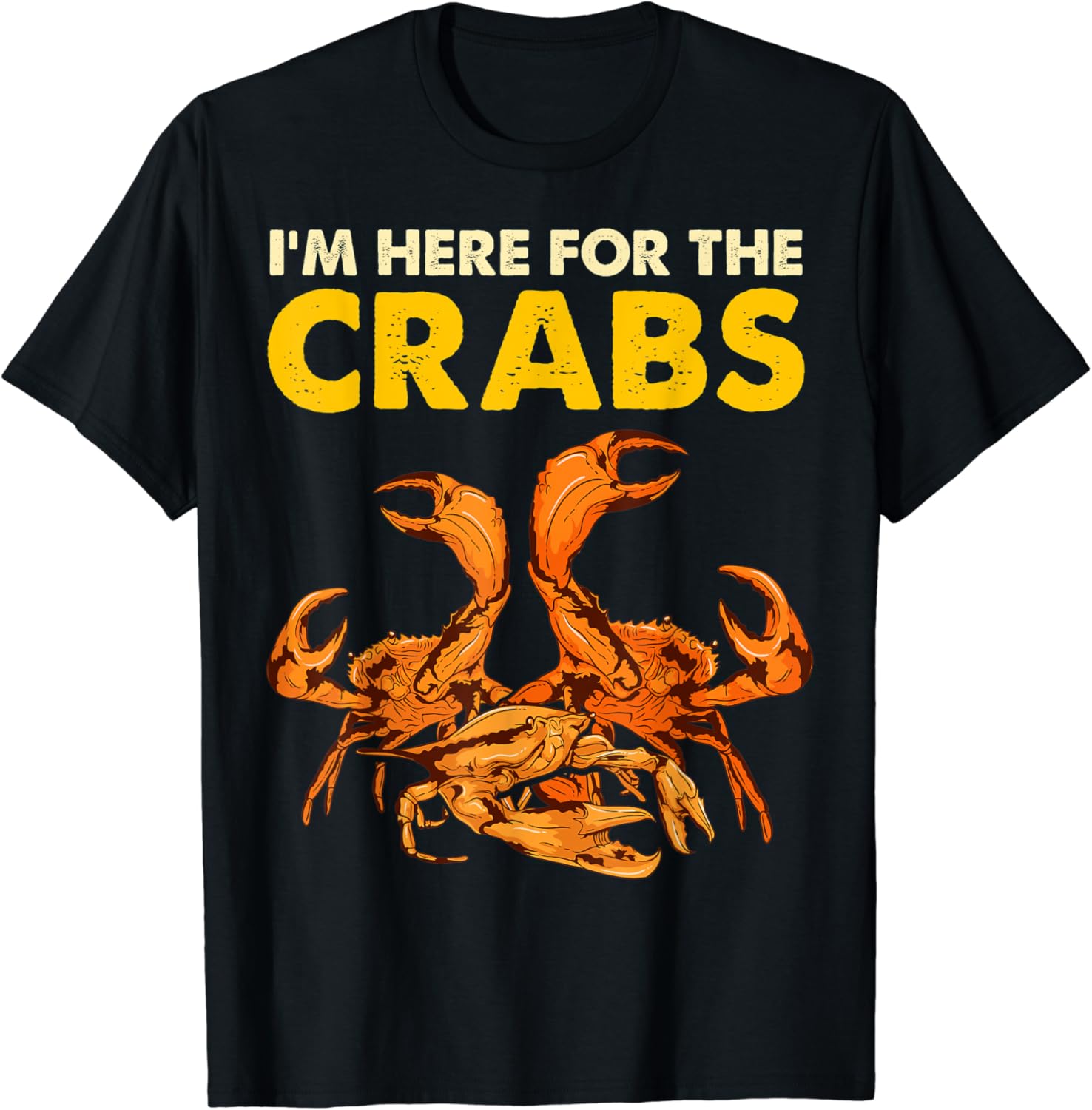 Crabs Seafood Crabbing Funny Gift TShirt Clothing, Shoes