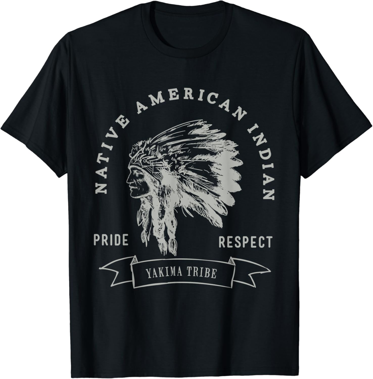 Yakima Tribe Native American Indian Pride Respect TShirt T