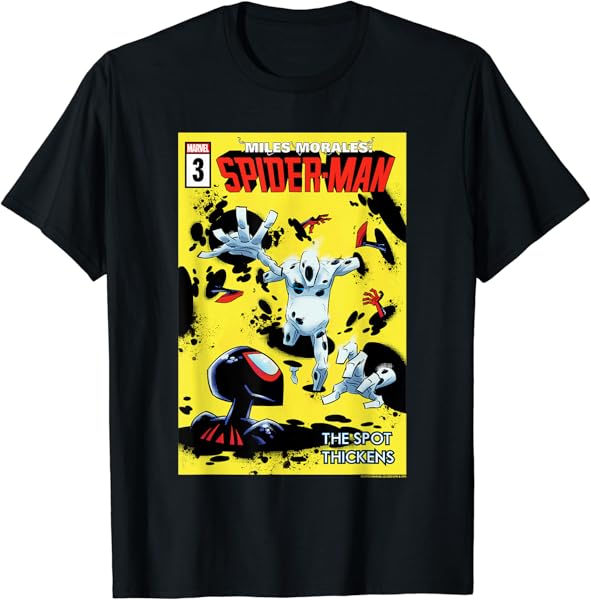 Marvel Spider-Man Across The Spider-Verse Part 1 Spot\'s Trap T-Shirt