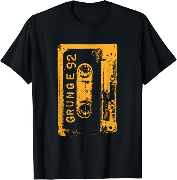 Grunge 90\'s Vintage Concert Mixtape Retro T-Shirt
