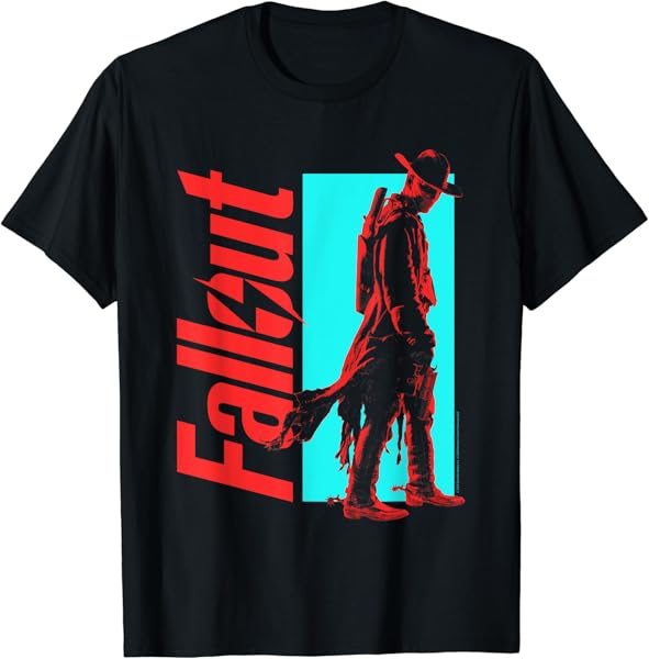 Fallout TV Series Character The Ghoul Boxed Shadow T-Shirt