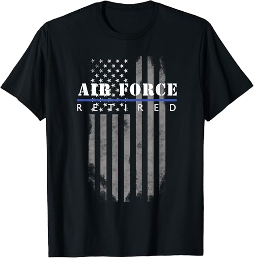 Amazon.com: Air Force Retired T-Shirt : Clothing, Shoes & Jewelry