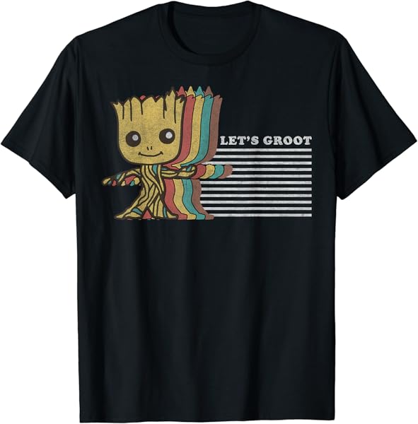 Marvel Guardians Of The Galaxy Let\'s Groot T-Shirt