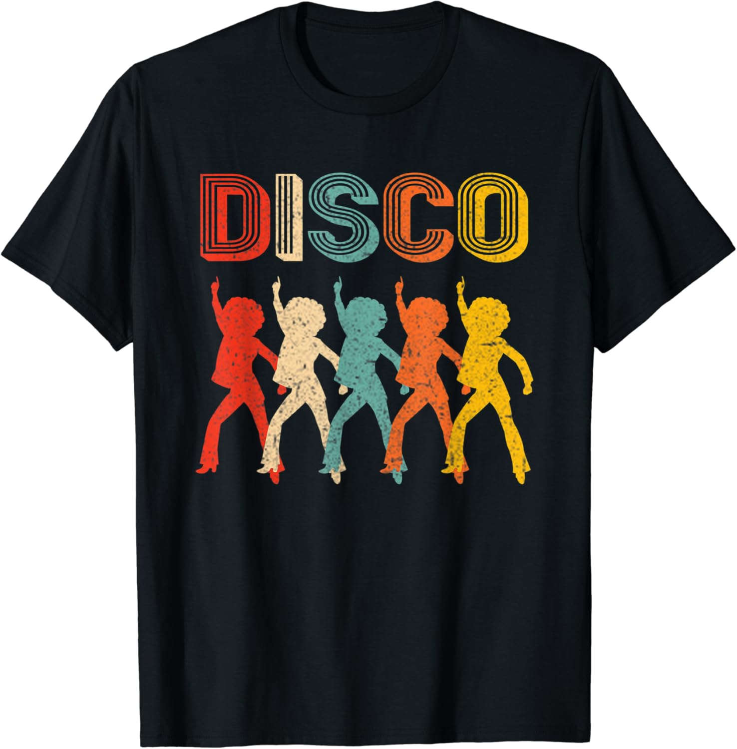 Disco TShirt 70s Disco Themed Shirt Vintage Retro Dancing