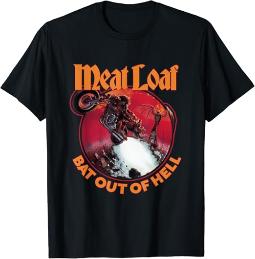 Bat out of hell t shirt Clearance