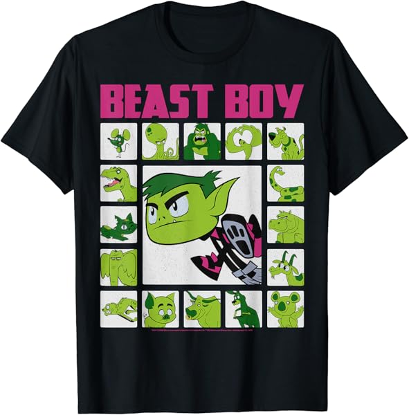 DC Comics Teen Titans Go! Beast Boy Box Up T-Shirt