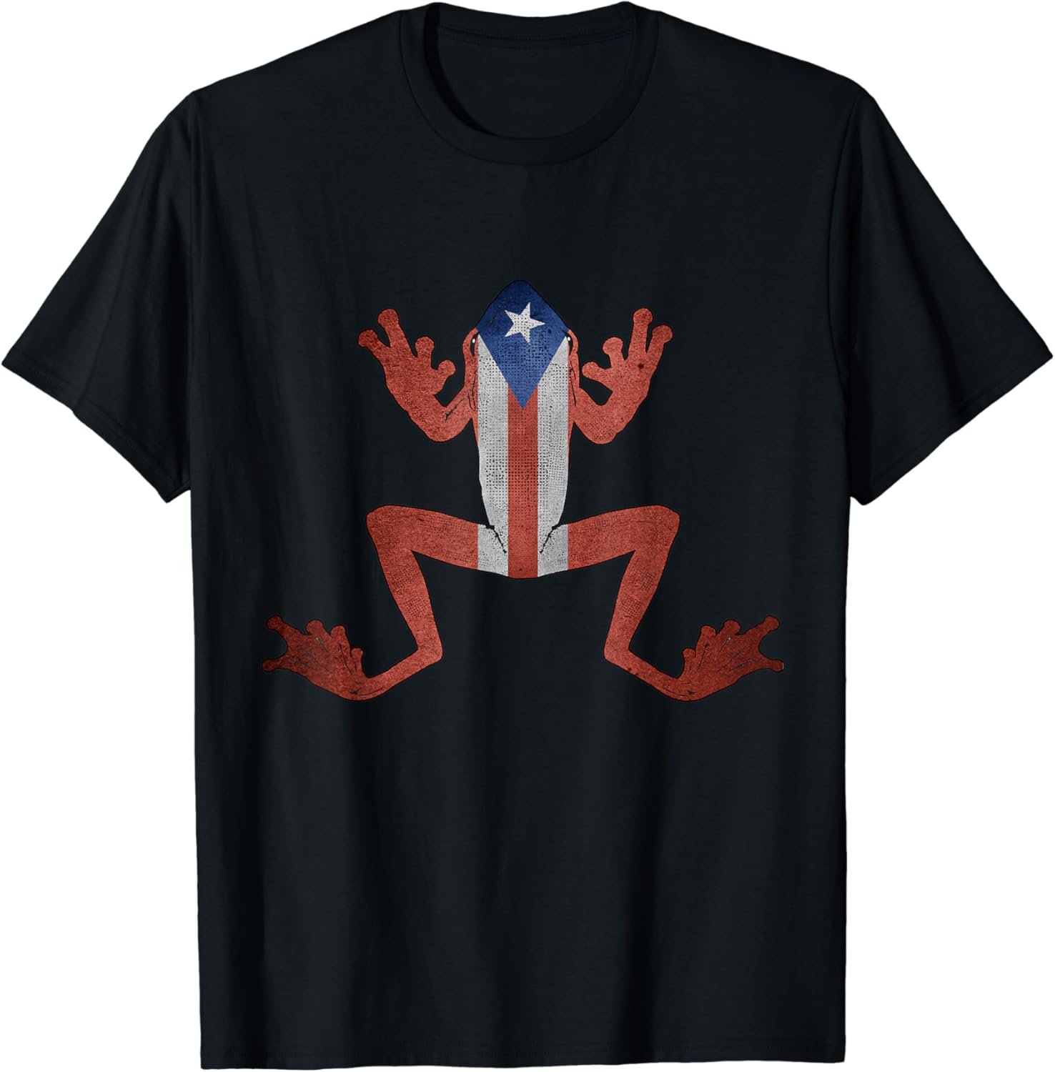 Puerto Rico Flag Coqui Frog TShirt Rican Se Levanta