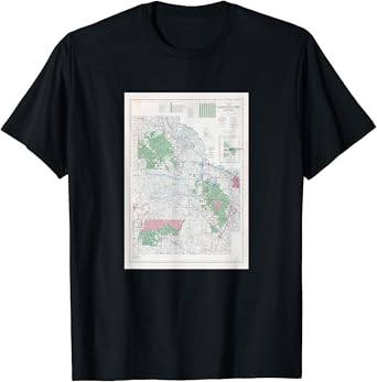 Kisatchie National Forest Map Kisatchie National Forest Map (1978) T-Shirt : Amazon.co.uk: Clothing