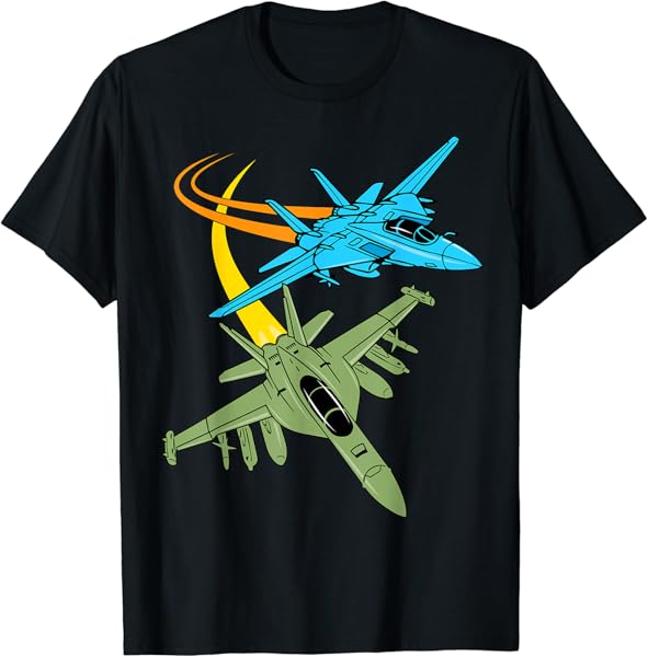 Fighter Jet Plane Future Pilot Aviation Airplanes Aircraft T-Shirt