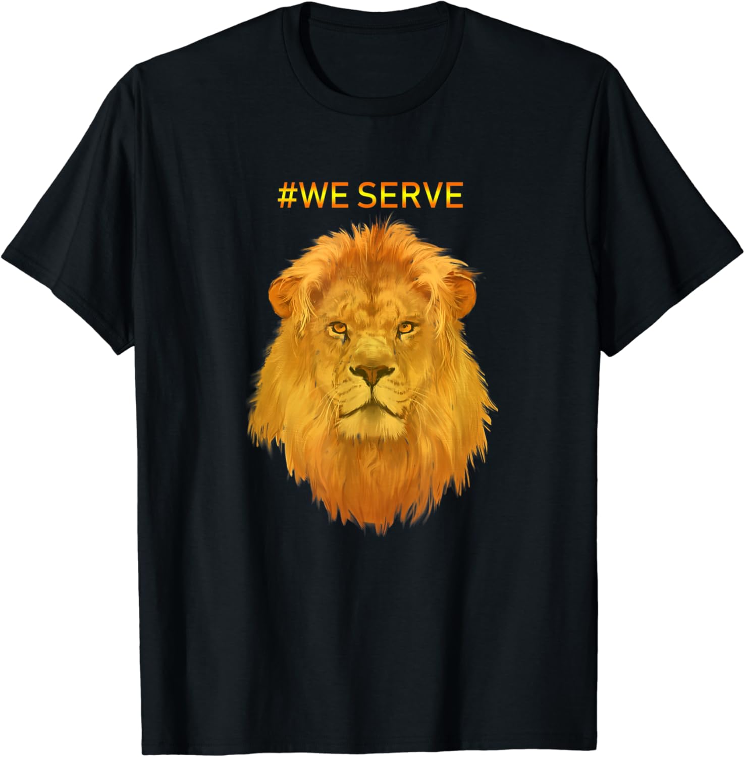 Lion design t shirt Clearance