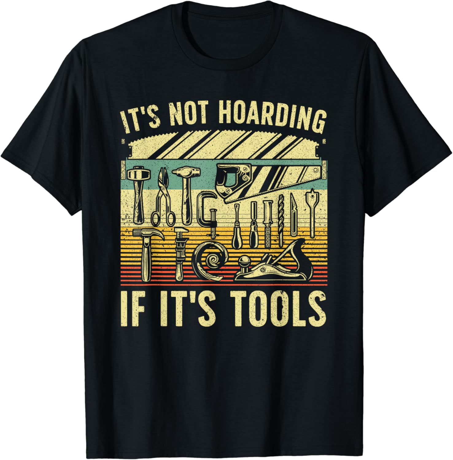 Funny Woodworker Art For Men Carpenter Wood Working Tools T-Shirt