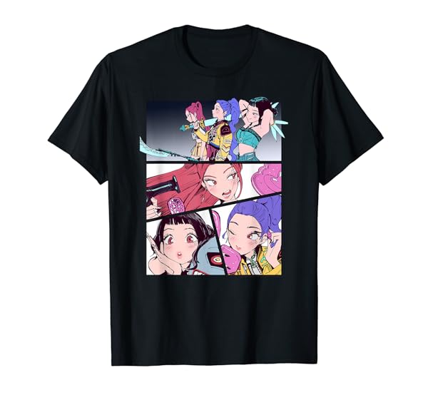 Huntrix Manhwa Panels Poster T-Shirt