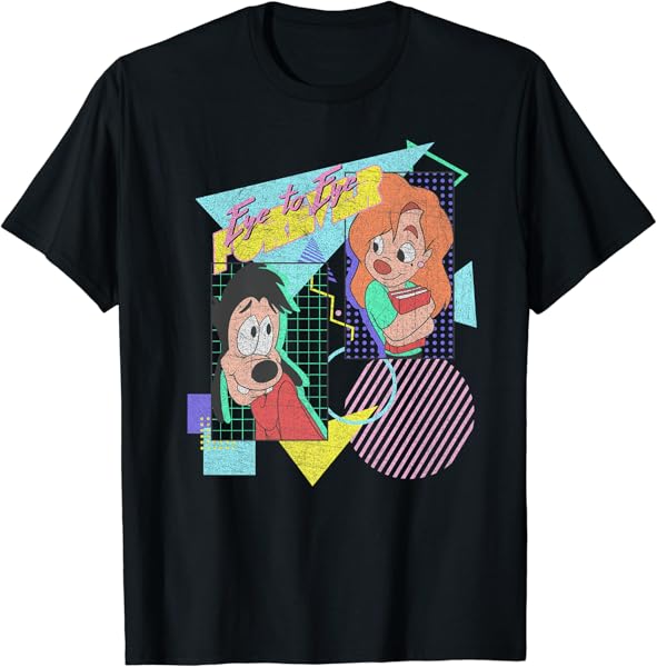 Disney A Goofy Movie Max & Roxanne Eye To Eye Forever Premium T-Shirt