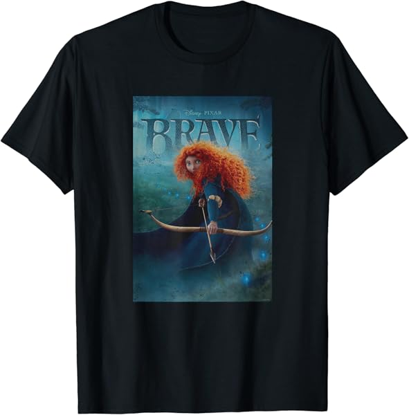 Disney and PIXAR Brave Merida Poster T-Shirt T-Shirt