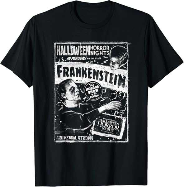 Halloween Horror Nights Frankenstein & Bride of Frankenstein T-Shirt