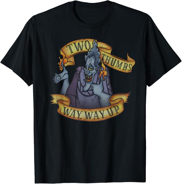 Disney Hercules Hades Two Thumbs Way Way Up T-Shirt