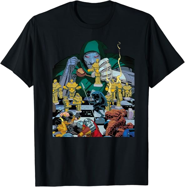 Marvel Doctor Doom Doomwar #3 Comic Cover Premium T-Shirt
