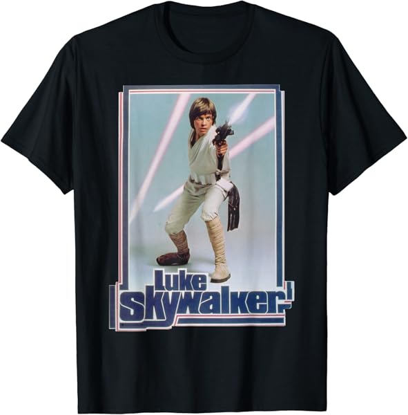 Star Wars Luke Skywalker Saber Pose T-Shirt