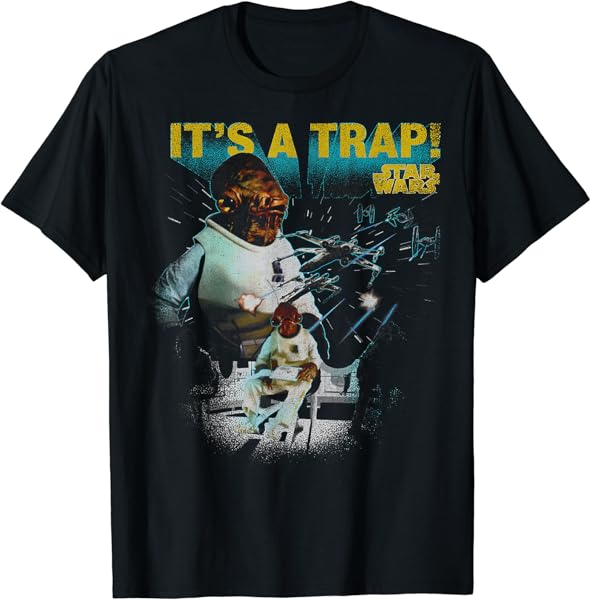 Star Wars Admiral Ackbar X-Wing It\'s A Trap T-Shirt