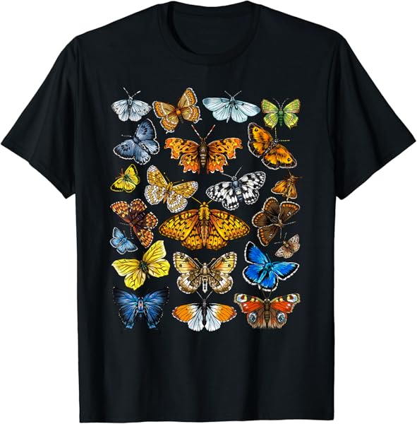 Butterfly Gift For Men Women Kids Butterfly Lover Collection T-Shirt