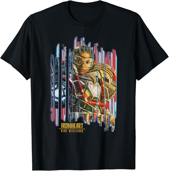 Marvel Black Panther: Wakanda Forever Ironheart Poster T-Shirt