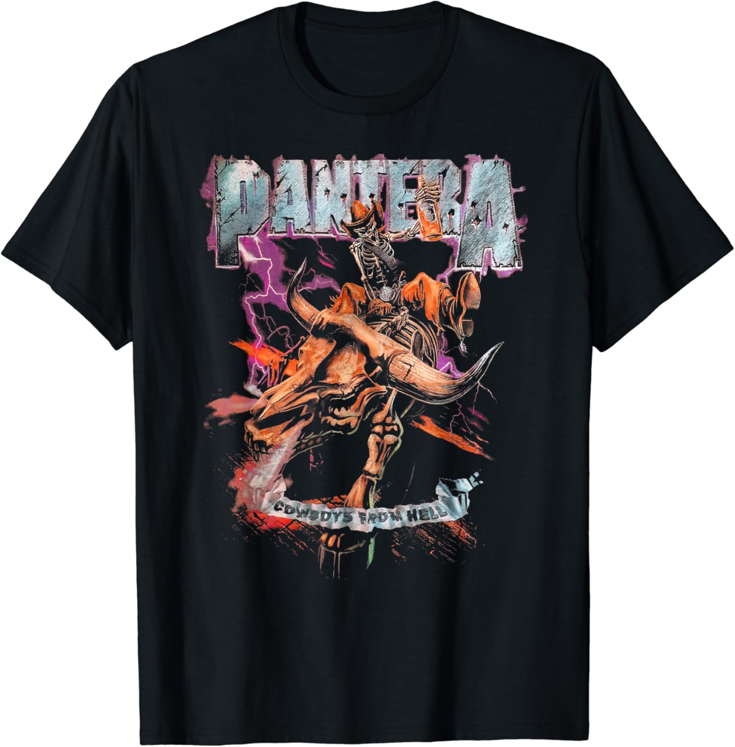 Pantera shirt cowboys from hell Clearance