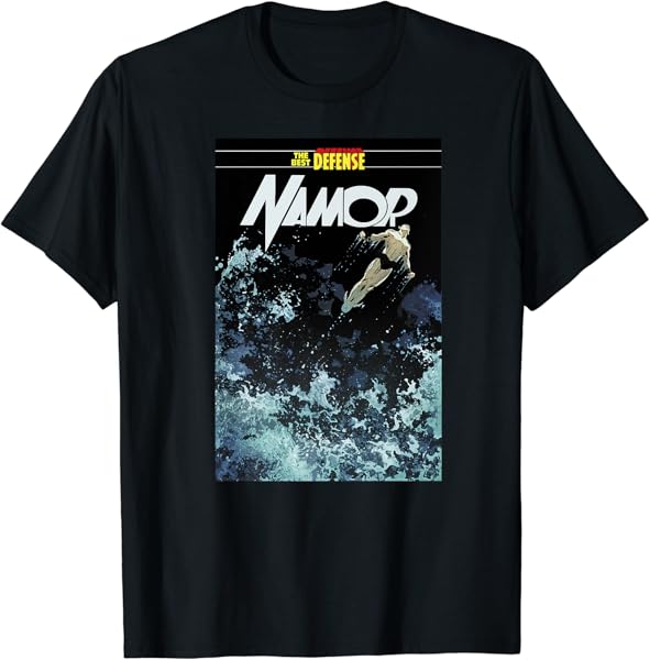 Marvel The Best Defense: Namor Comic Cover Premium T-Shirt Premium T-Shirt
