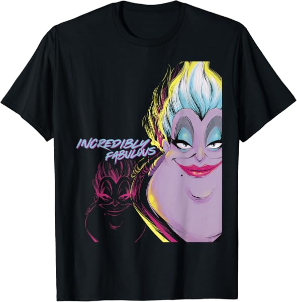 Disney Villains the Little Mermaid Ursula Totally Fabulous T-Shirt