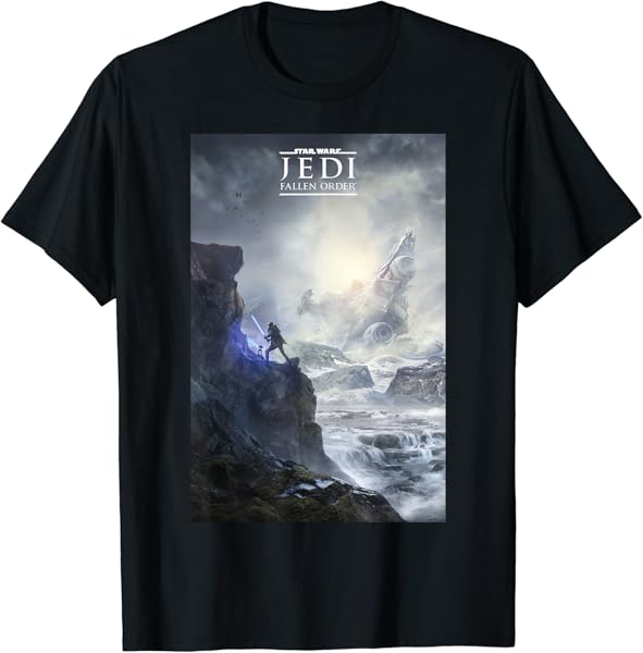 Star Wars Jedi Fallen Order Logo Teaser Poster T-Shirt T-Shirt