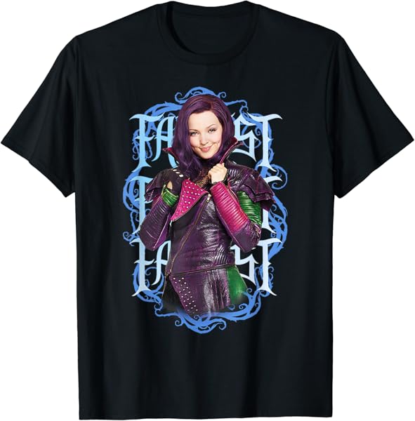 Disney Descendants Mal Fairest Stacked T-Shirt