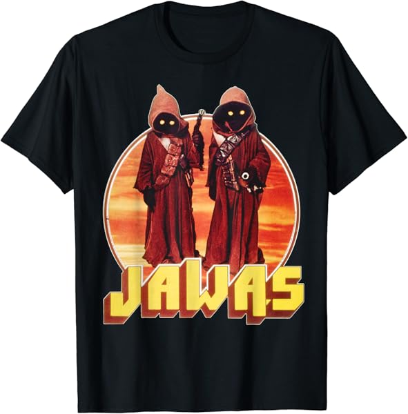 Star Wars Jawas Circle Portrait T-Shirt
