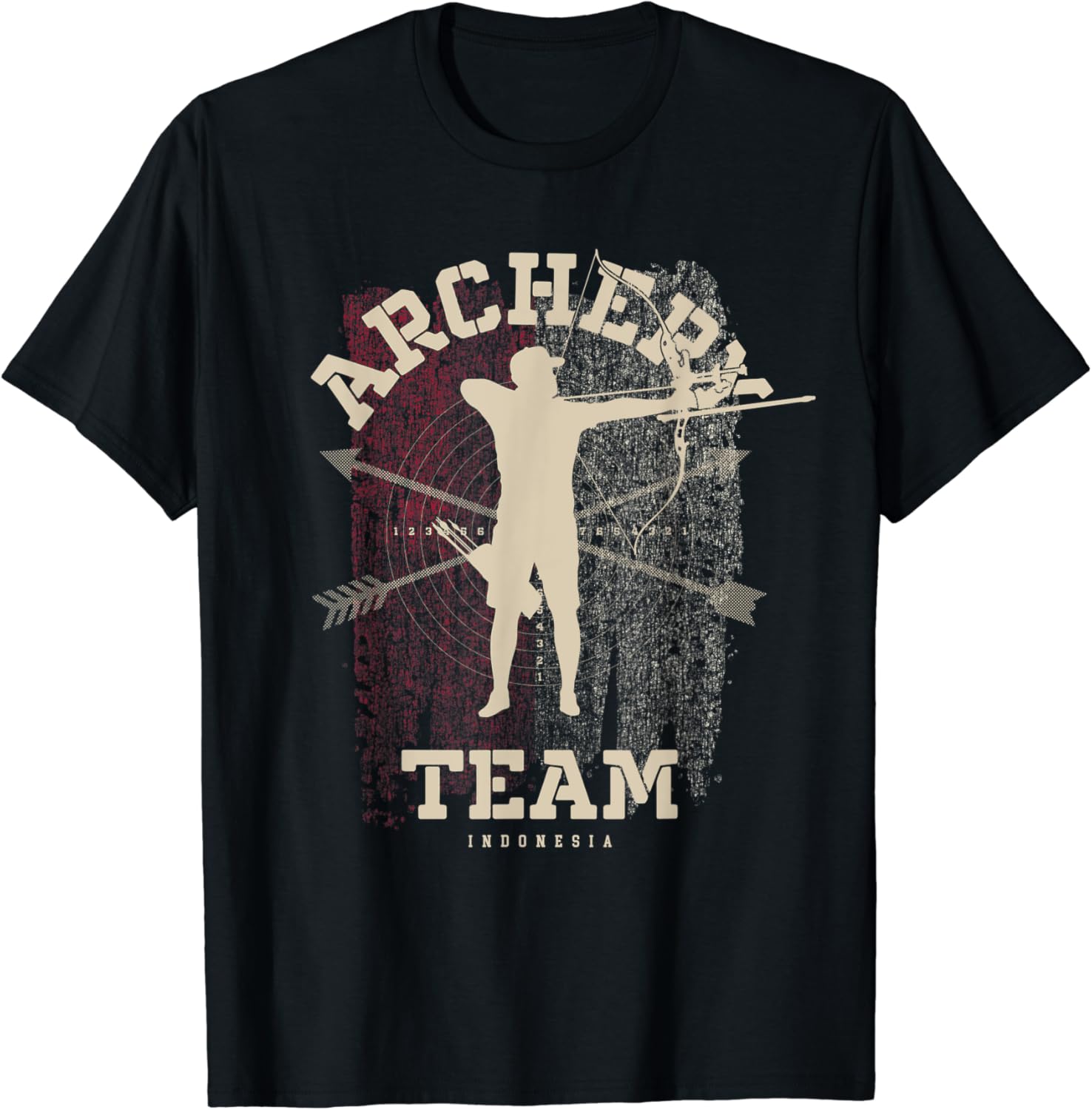 Indonesia Archery Team Sports Indonesian Flag Indonesia Archery Team Sports Indonesian Flag