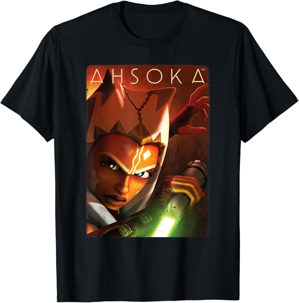Star Wars Ahsoka Tano Power of the Galaxy Lightsaber T-Shirt