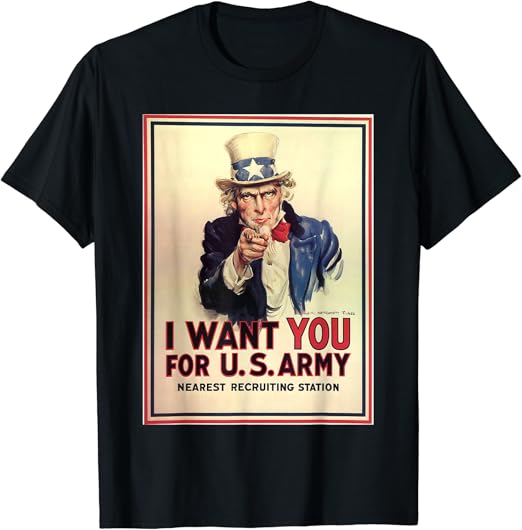 Uncle sam shirt vintage Clearance