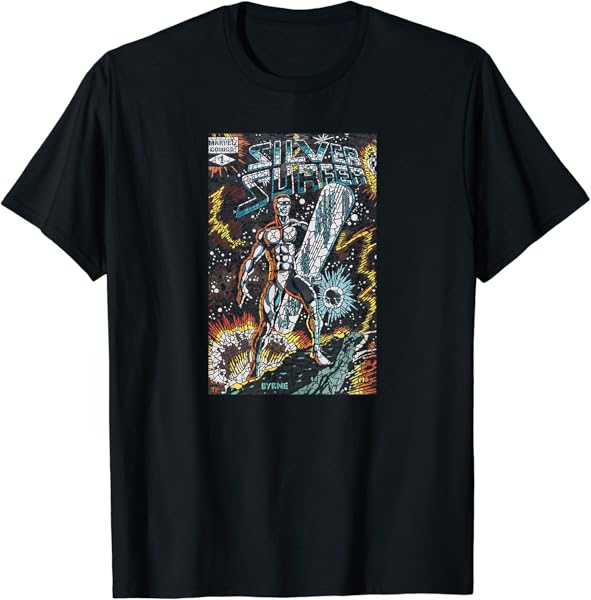 Marvel Silver Surfer Black Shattered Mosaic Variant Cover #1 T-Shirt
