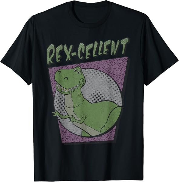 Disney Pixar Toy Story Retro Rex Dinosaur Rex-Cellent T-Shirt