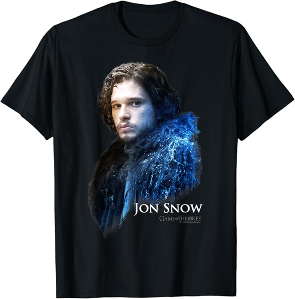 Game Of Thrones Jon Snow Portrait T-Shirt