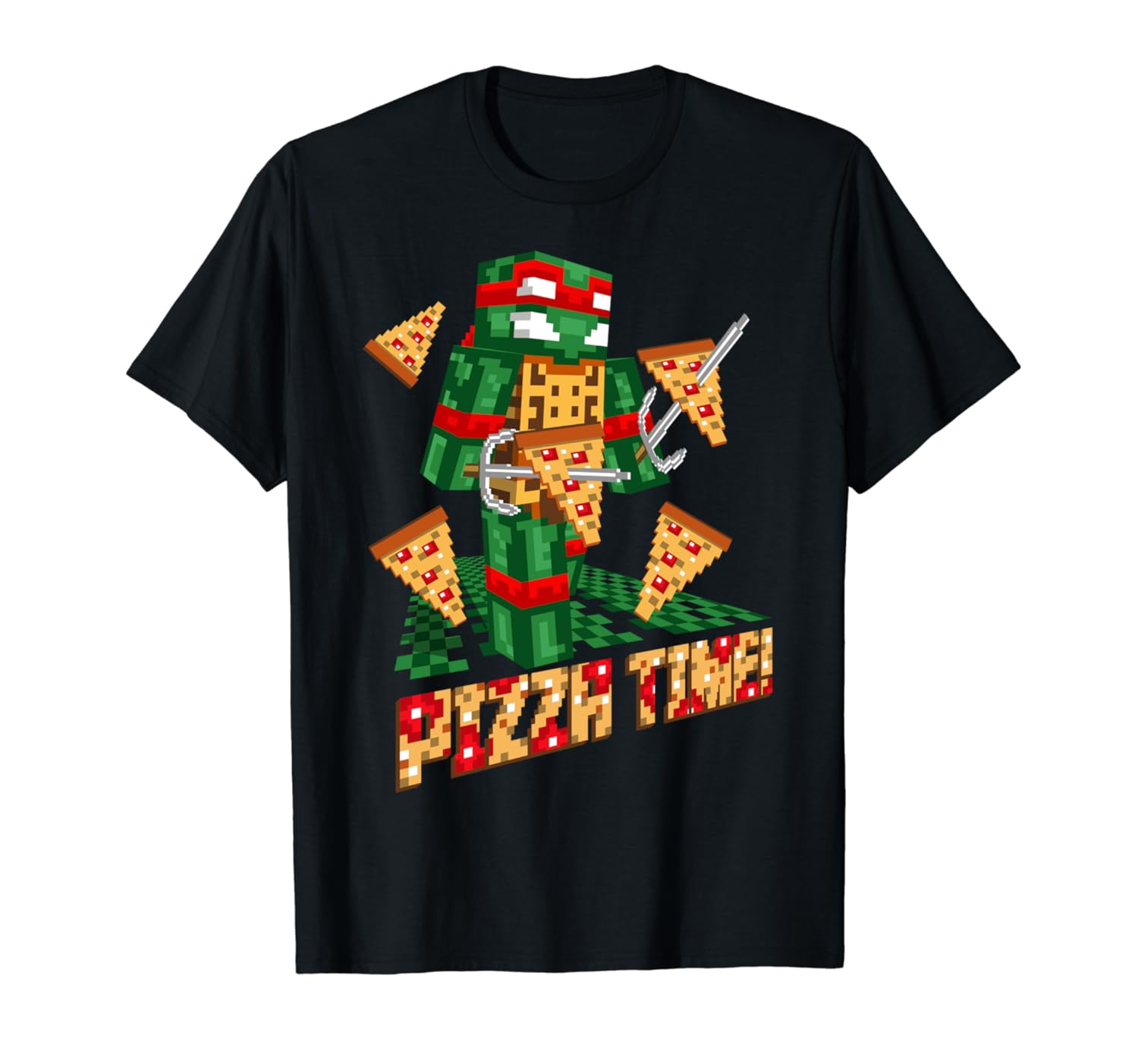 Which Is The Best Teenage Mutant Ninja Turtles Pizza Time Shirt For Men