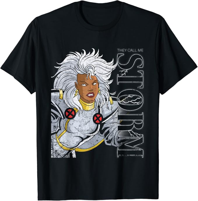 Marvel X-Men They Call Me Storm 90s Retro T-Shirt