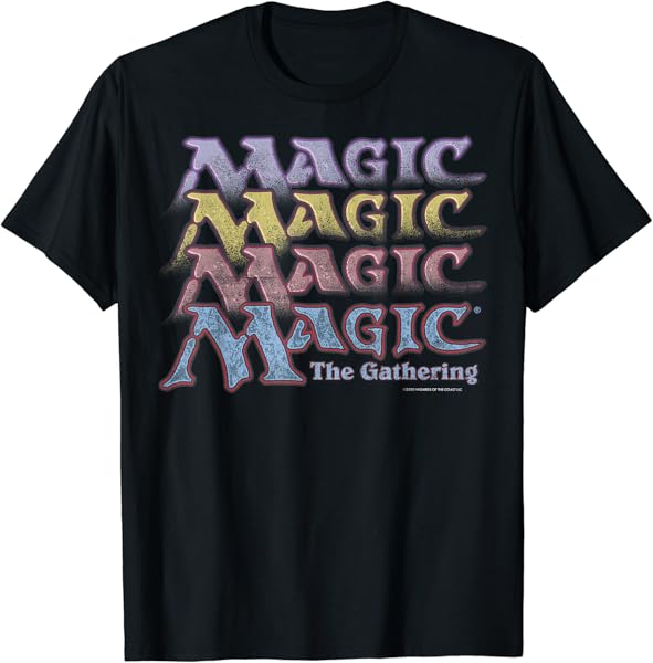 Magic: The Gathering Retro Logo Stack T-Shirt
