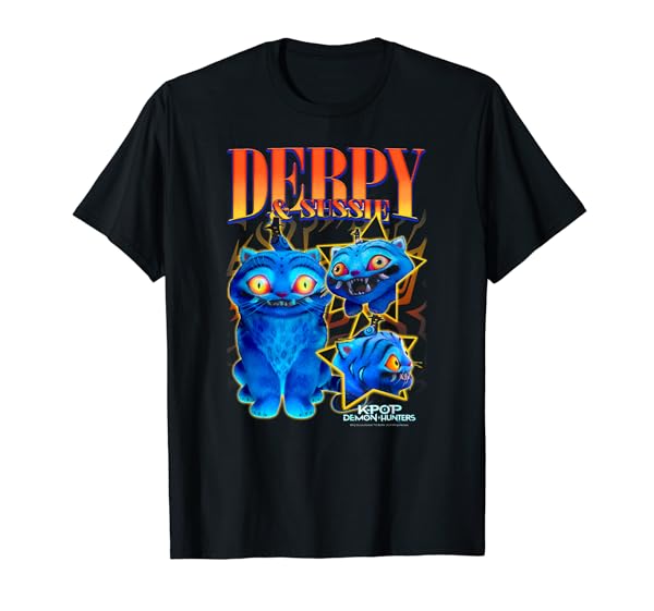 Derpy & Sussie Y2K Style Poster T-Shirt