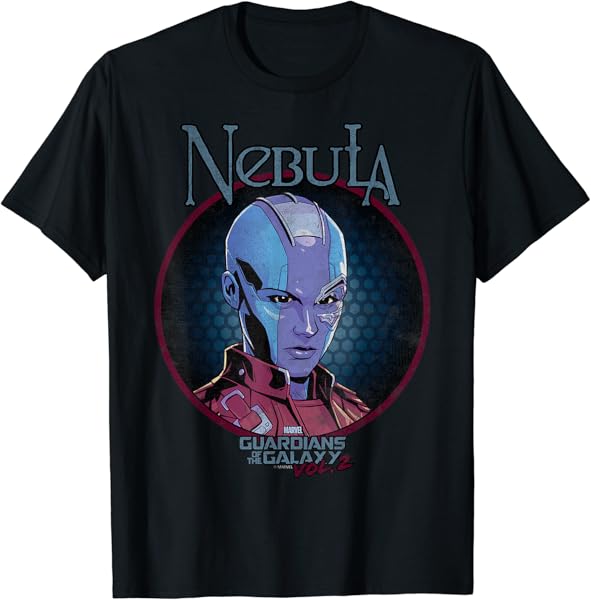 Marvel Guardians of the Galaxy Vol 2 Nebula Rock Portrait T-Shirt