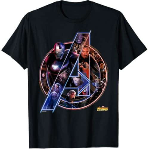 Immagine del prodotto Marvel Avengers Infinity War Neon Team Maglietta
