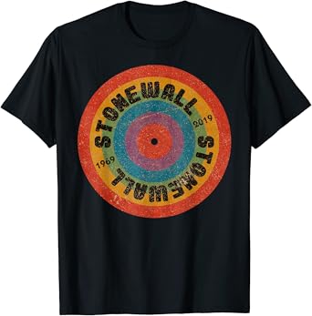 Pride Shirt 69 Vinyl Record Label 50th Anniversary Stonewall T-Shirt