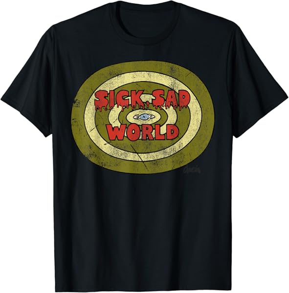 Daria Sick Sad World Inverted Logo T-Shirt